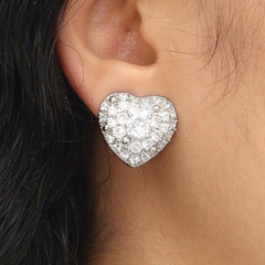 RSNY Shiny Love Stud Earrings - R2062A