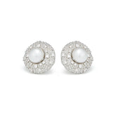 RSNY Shiny Pearl Stud Earrings - R2086A