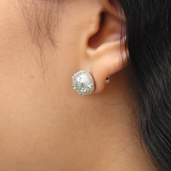 RSNY Shiny Spherical Earrings - R2191A