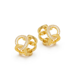 RSNY simple chain earrings - R2181B