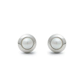RSNY simple pearl stud earrings - R2046A