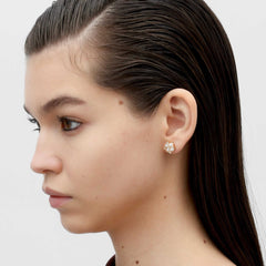 RSNY simple pearl stud earrings - R2165B