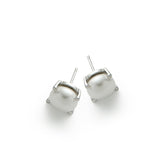 RSNY simple pearl stud earrings - R2173A
