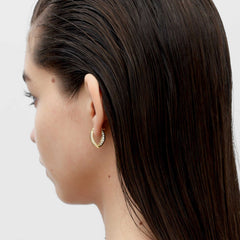 RSNY Simple Roman Earrings - R2149B