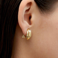 RSNY simple Roman stud earrings - R2125B