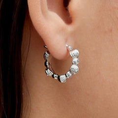 RSNY simple styling earrings - R2148A