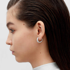 RSNY special - shaped double - ring earrings - R2180A
