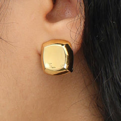 RSNY square diamond stud earrings - R2072B