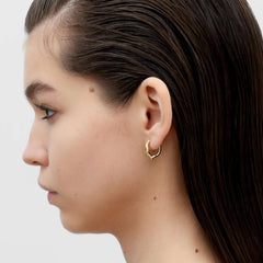 RSNY streamlined earrings - R2176B