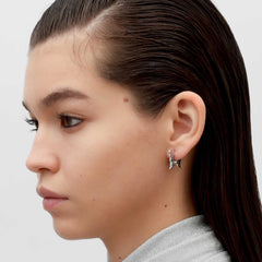 RSNY Textured Butterfly Earrings - R2175A