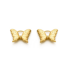 RSNY Textured Butterfly Earrings - R2175B