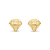 RSNY three - dimensional drill stud earrings - R2088B