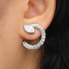 RSNY Vintage Textured Earrings - R2134A