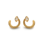 RSNY Vintage Textured Earrings - R2134B