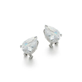RSNY water drop shape diamond stud earrings - R2131A