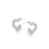 RSNY winding love stud earrings - R2185A