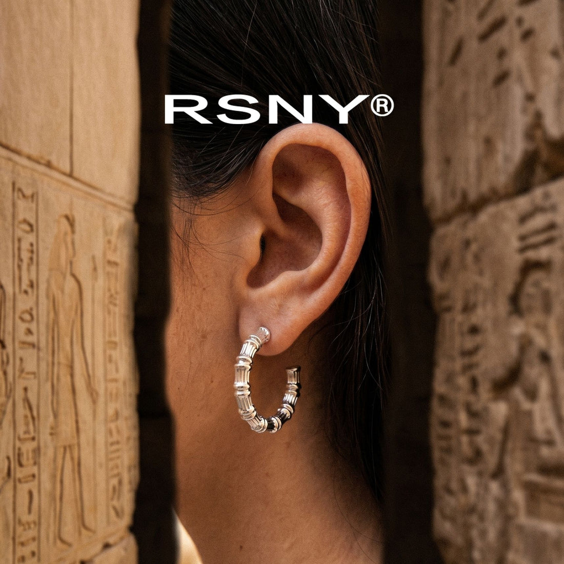 RSNY Vintage Egyptian Earrings - main product photo