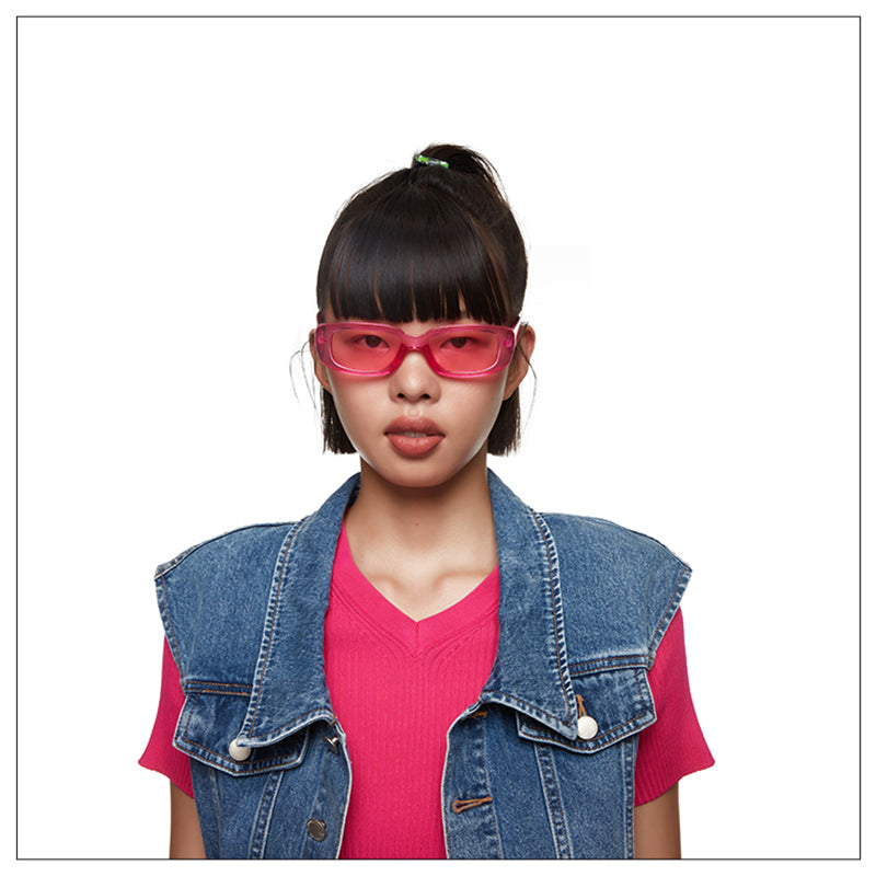 RSNY Bow Rope Hair Tie - model wearing photo