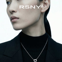 RSNY Ring Buckle Premium Necklace - detail product photo