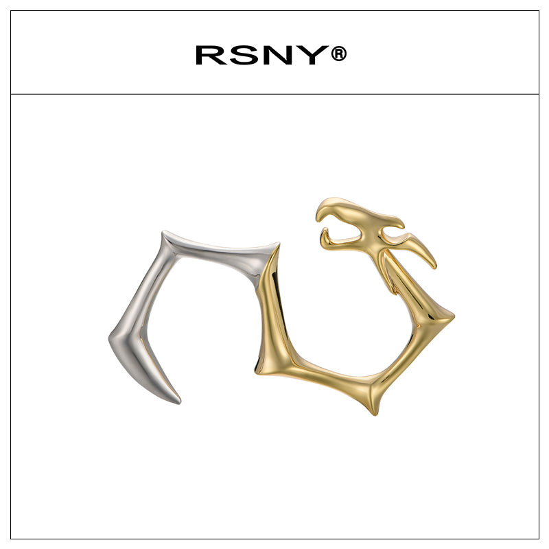 RSNY Two-Tone Dragon Ring - main product photo