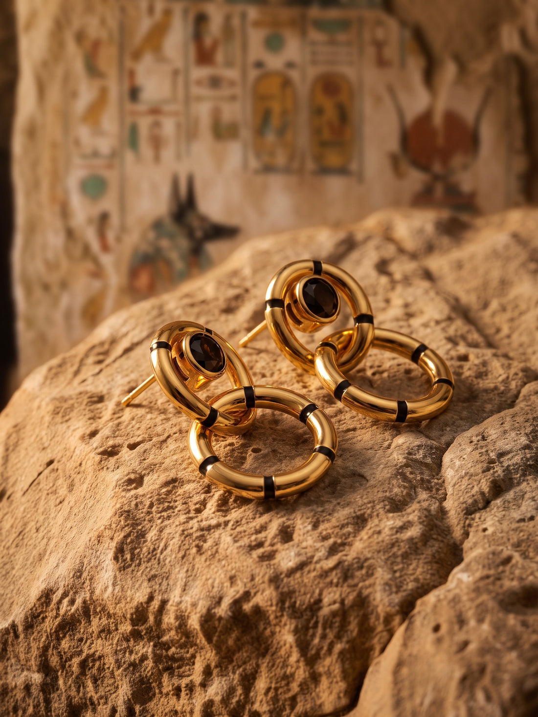 RSNY Premium Egyptian Earrings - main product photo