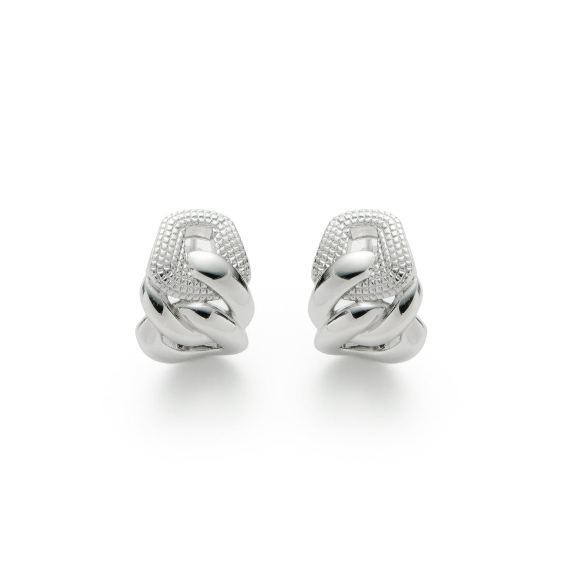 RSNY abstract chain stud earrings - R2152A