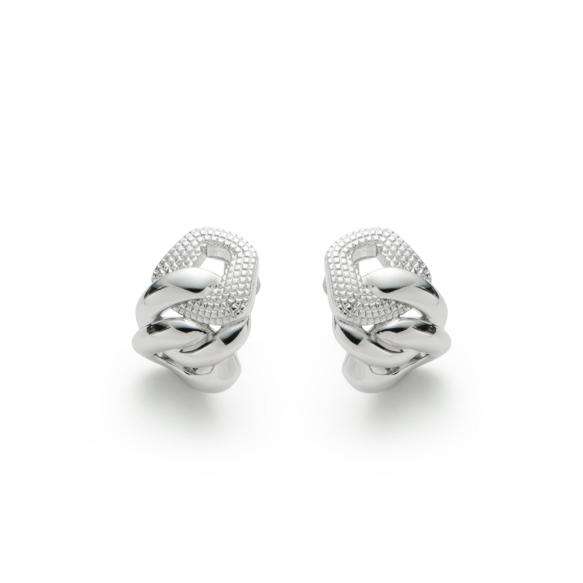 RSNY abstract chain stud earrings - R2152A
