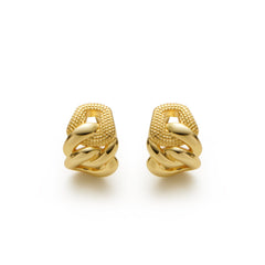 RSNY abstract chain stud earrings - R2152B