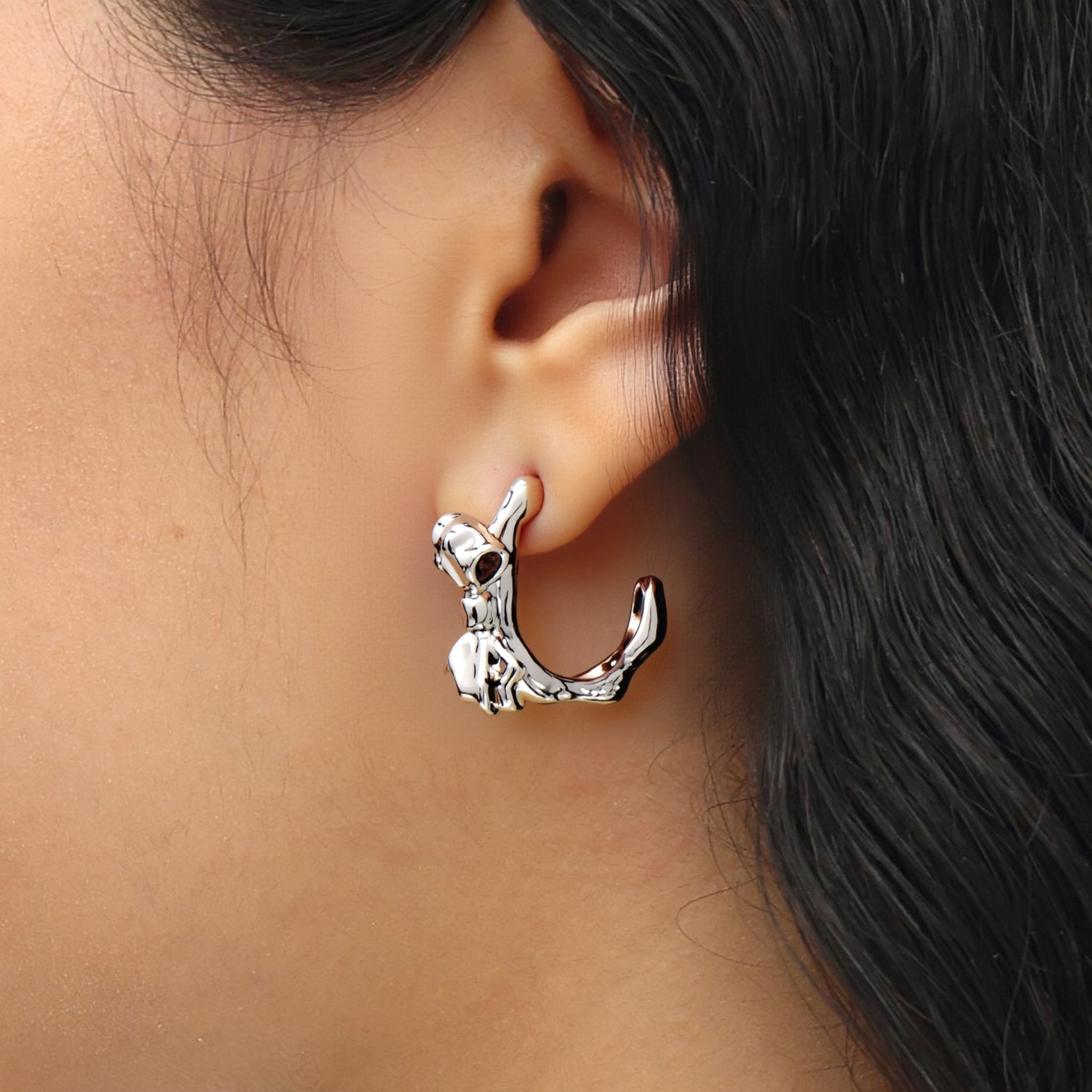 RSNY Bowtie Ribbon Earrings - R2229A