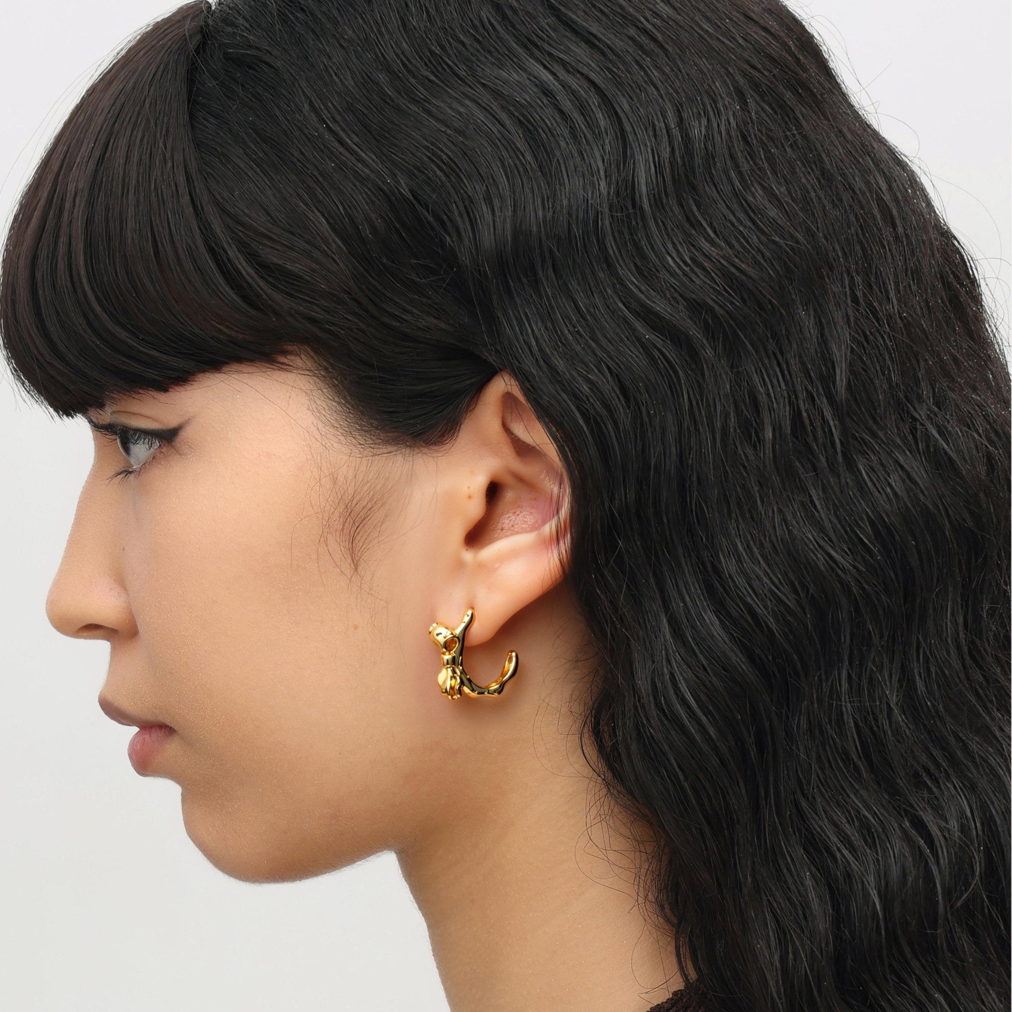 RSNY Bowtie Ribbon Earrings - R2229B