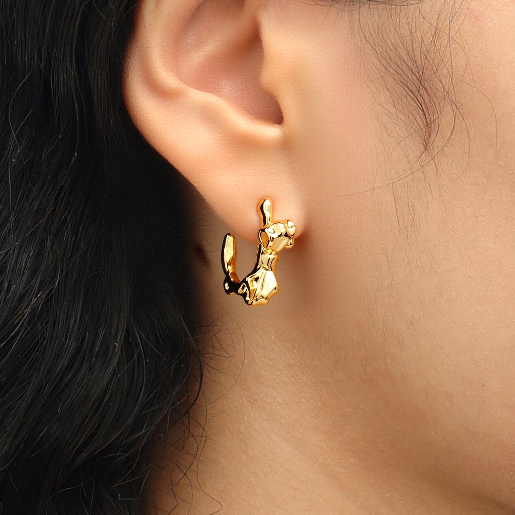 RSNY Bowtie Ribbon Earrings - R2229B