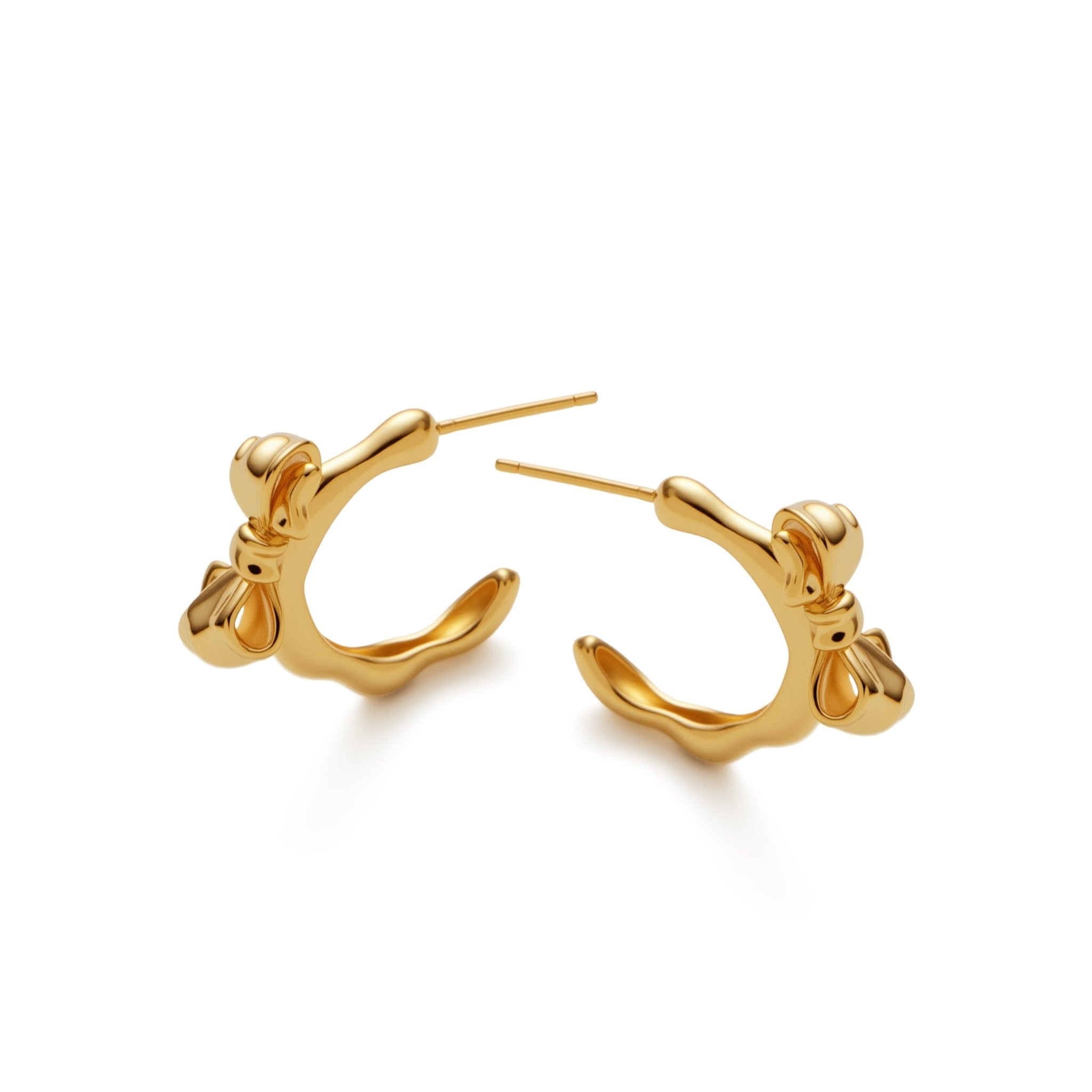 RSNY Bowtie Ribbon Earrings - R2229B