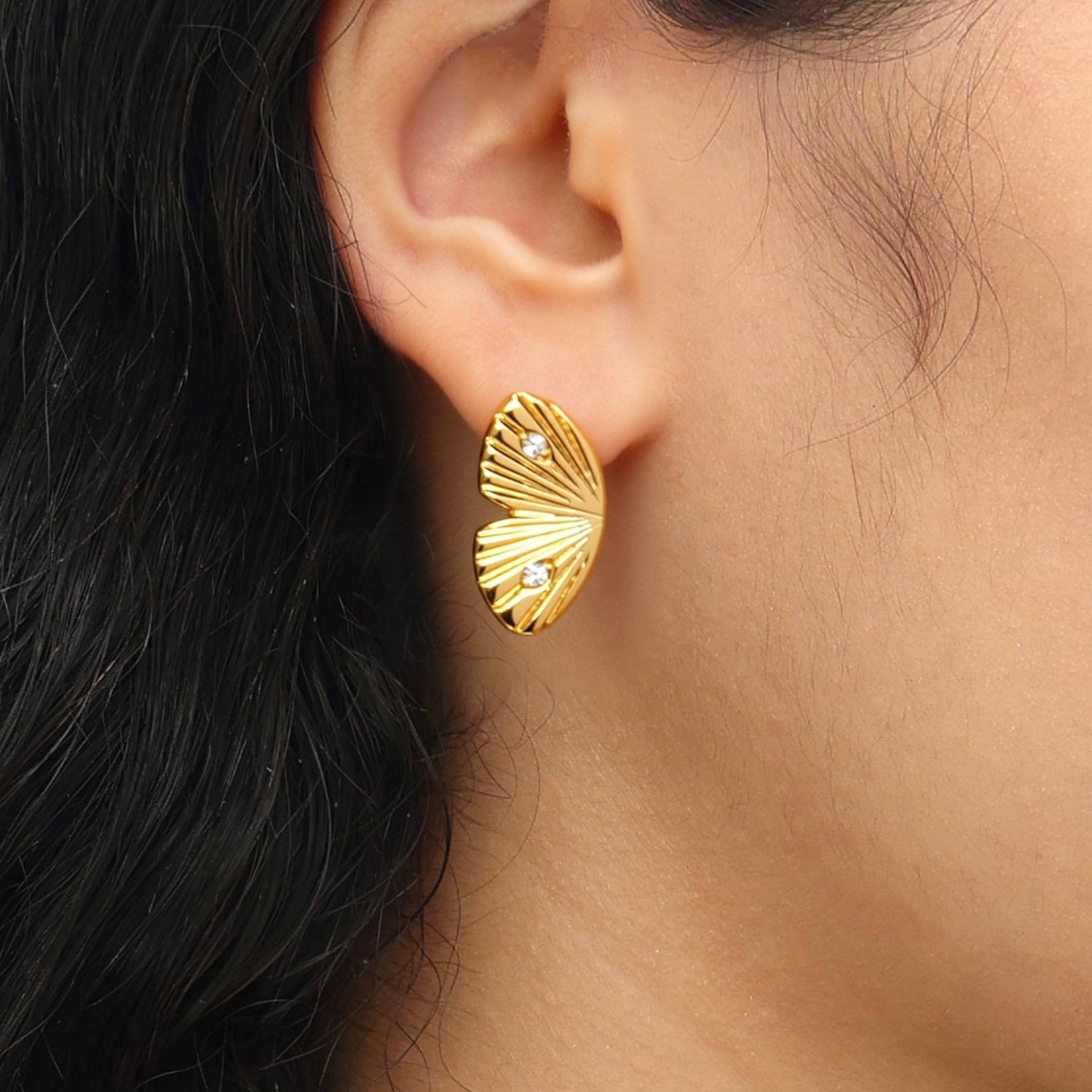 RSNY Butterfly Earrings - R2246B