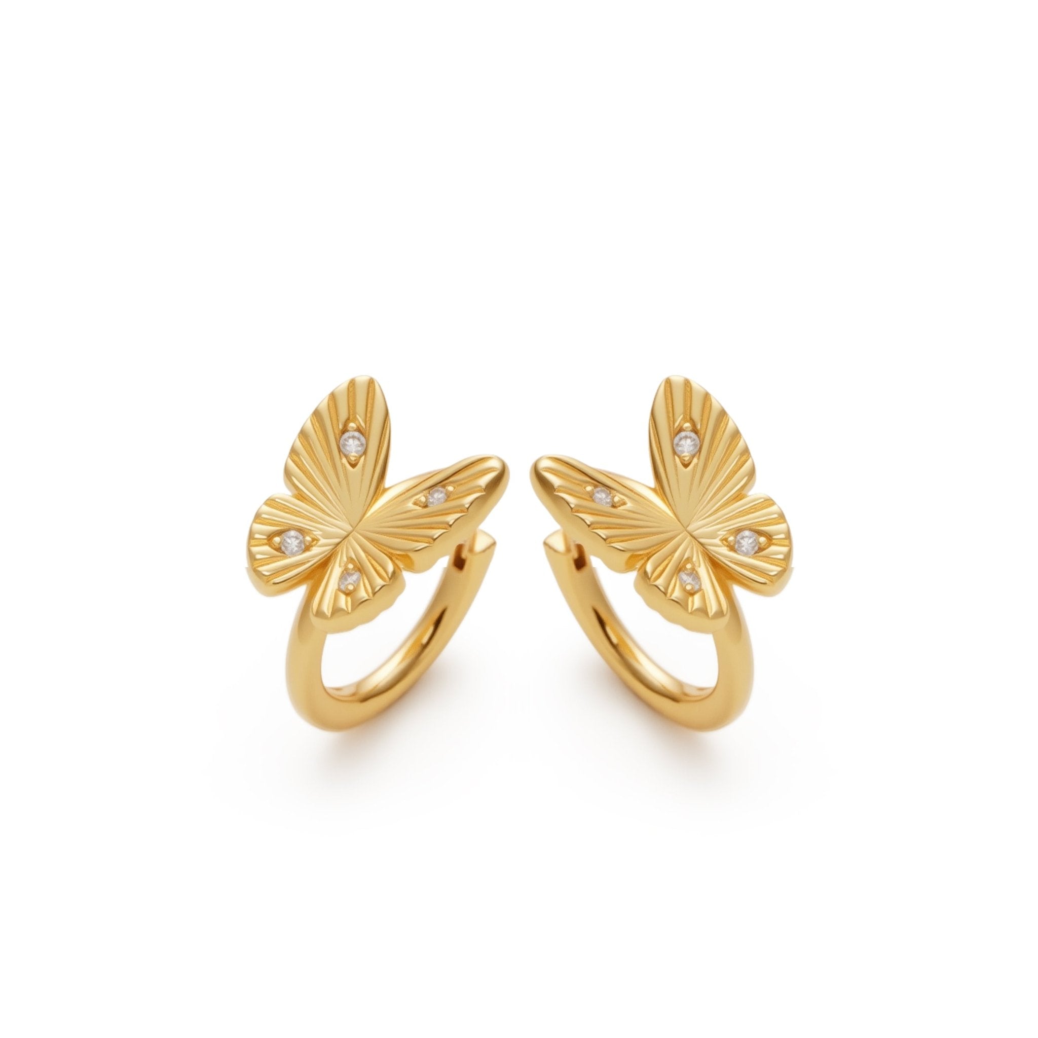 RSNY Butterfly Earrings - R2247B