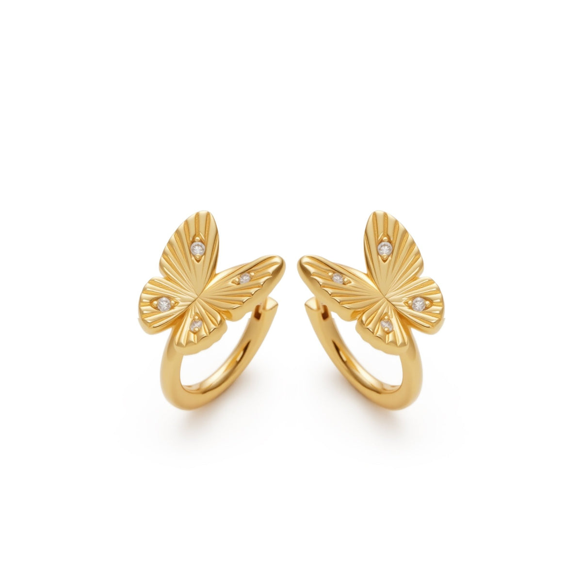 RSNY Butterfly Earrings - R2247B