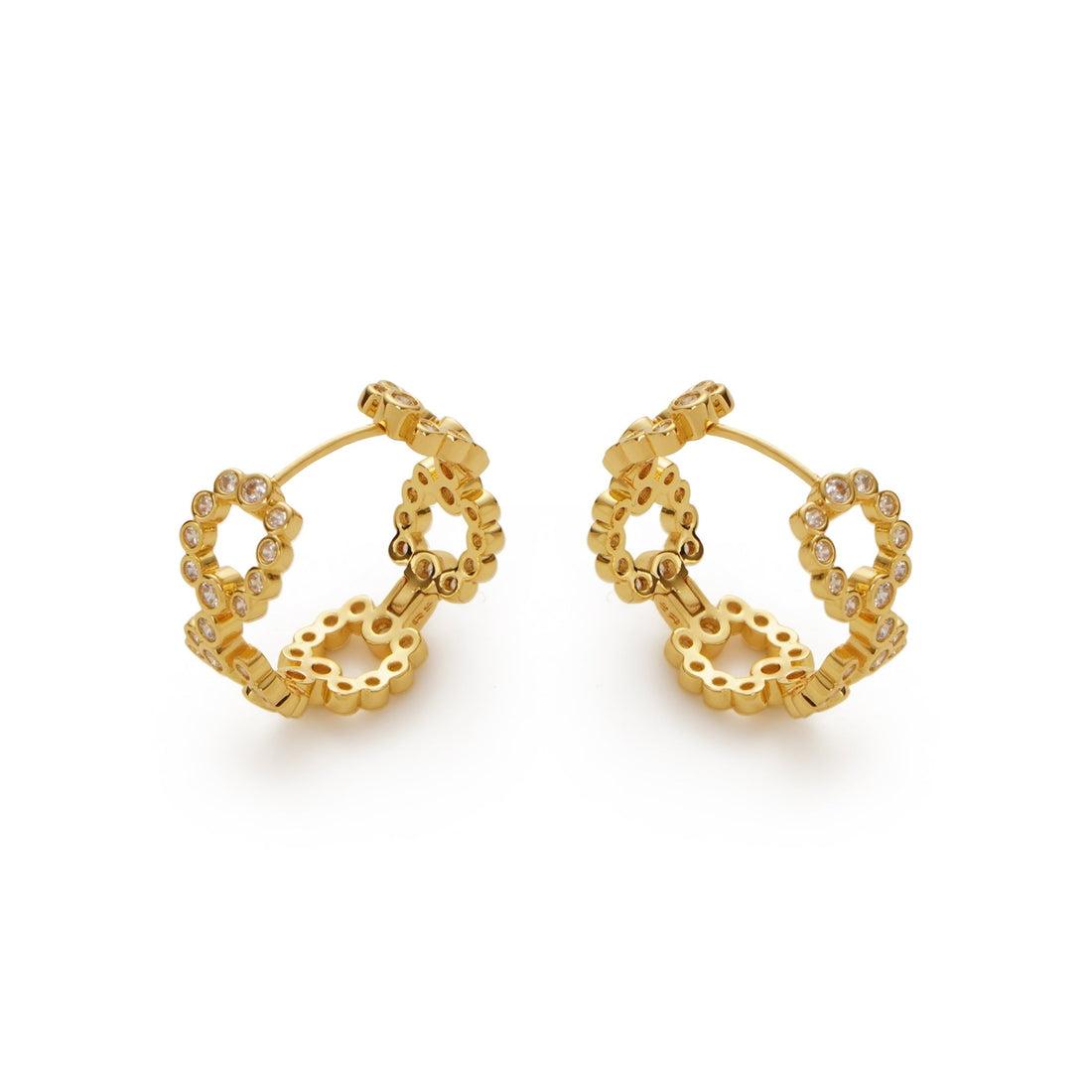 RSNY Chain Earrings - R2197B