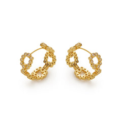RSNY Chain Earrings - R2197B
