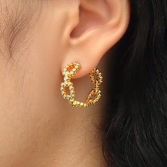 RSNY Chain Earrings - R2197B