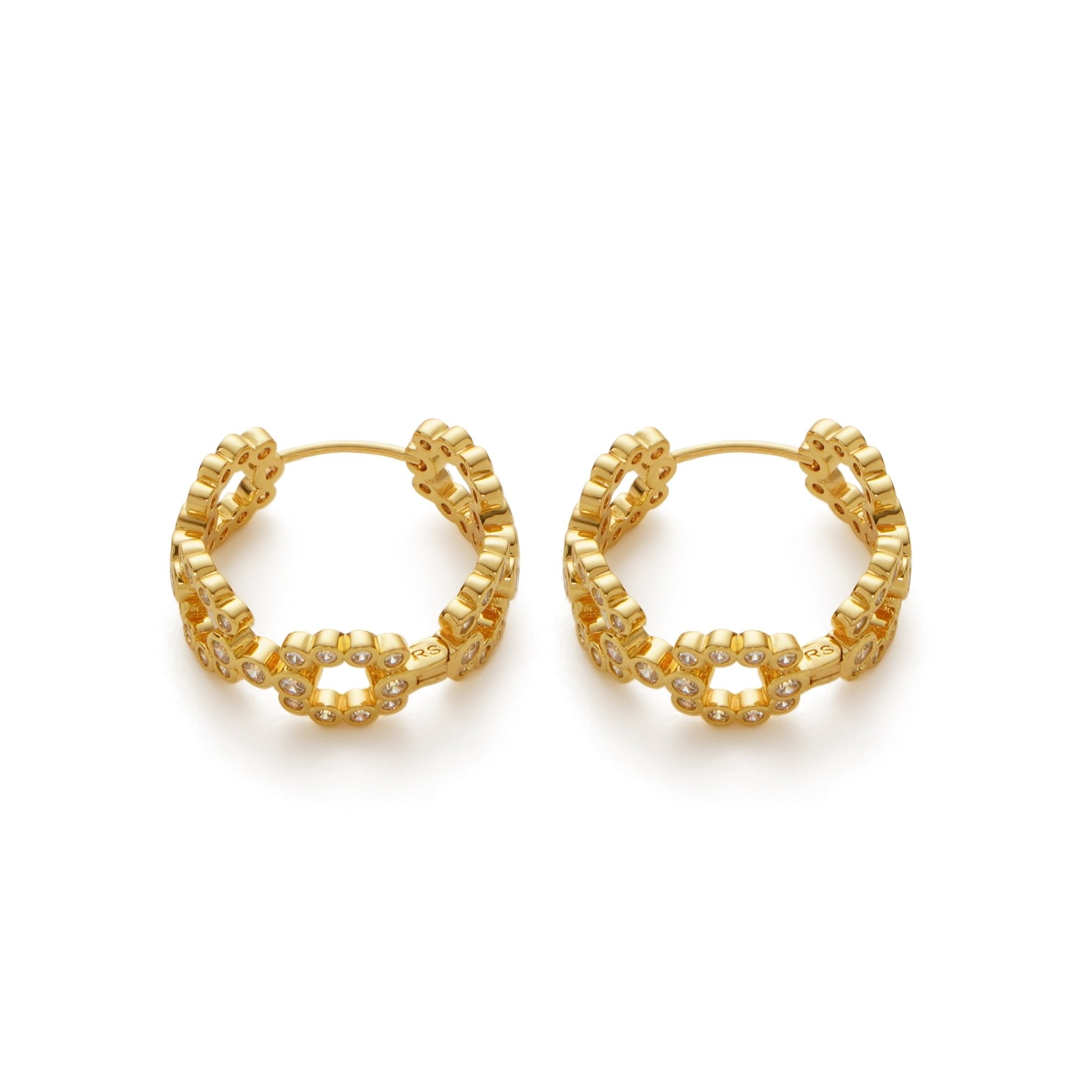 RSNY Chain Earrings - R2197B