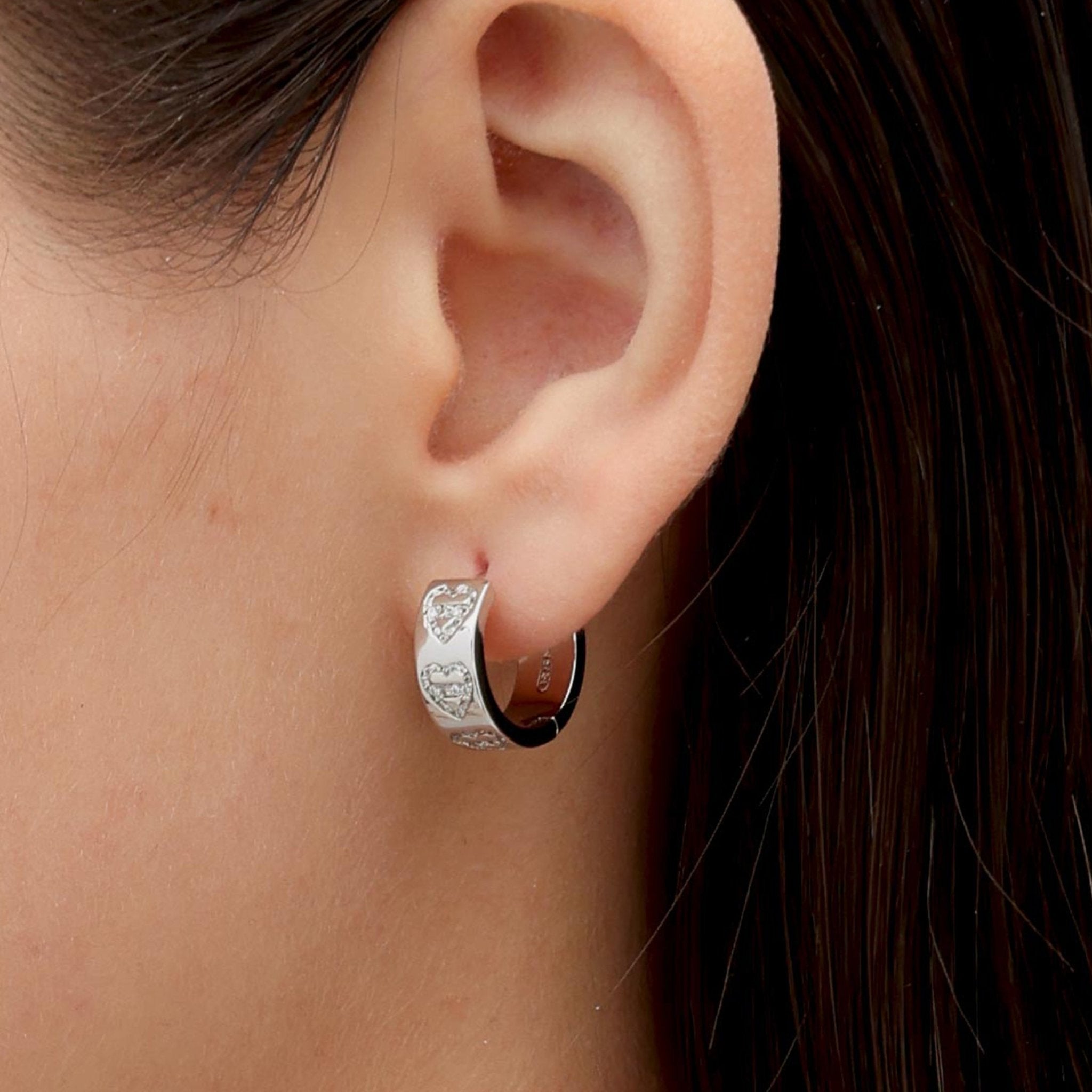 RSNY City heart city love earrings - R1817A