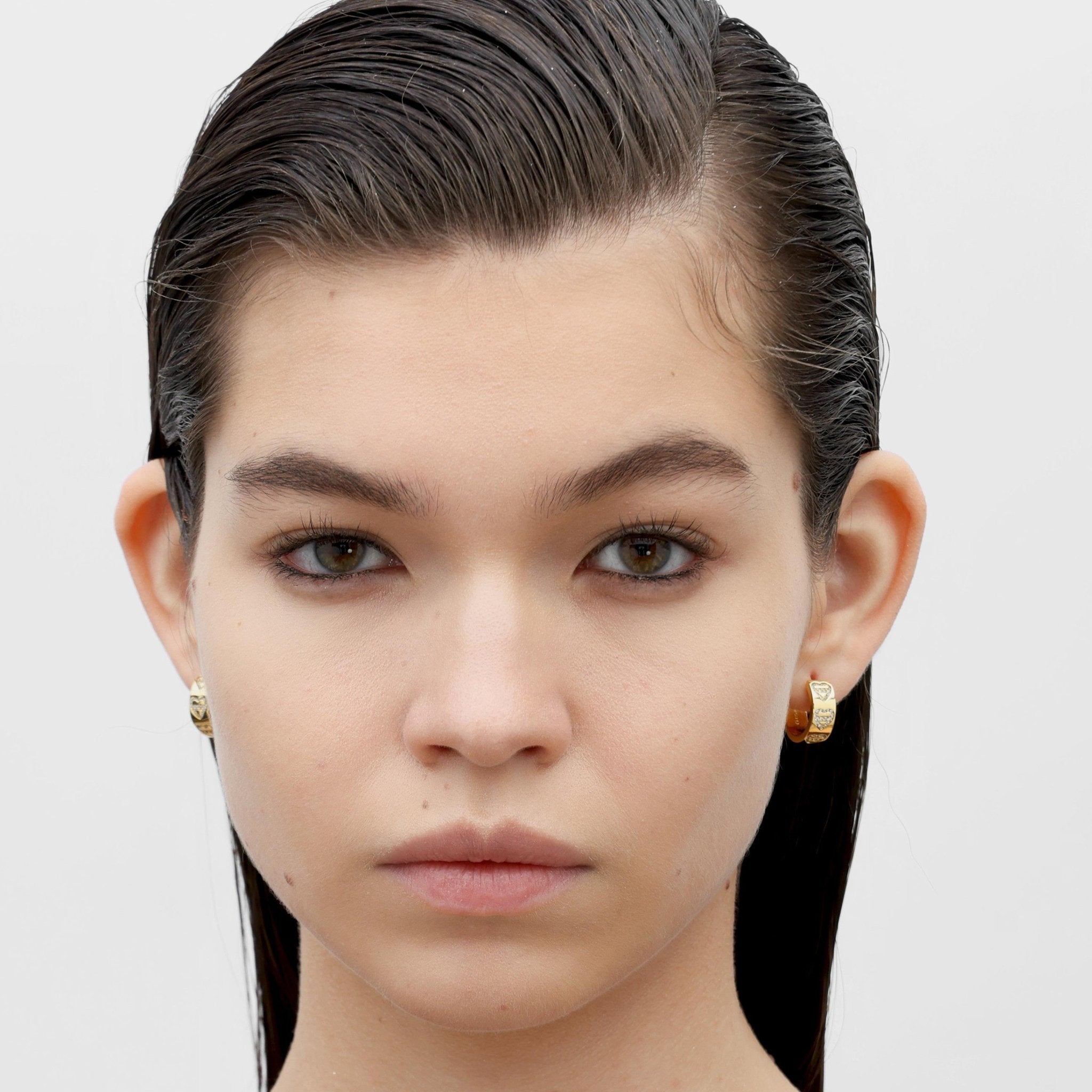 RSNY City heart city love earrings - R1817B