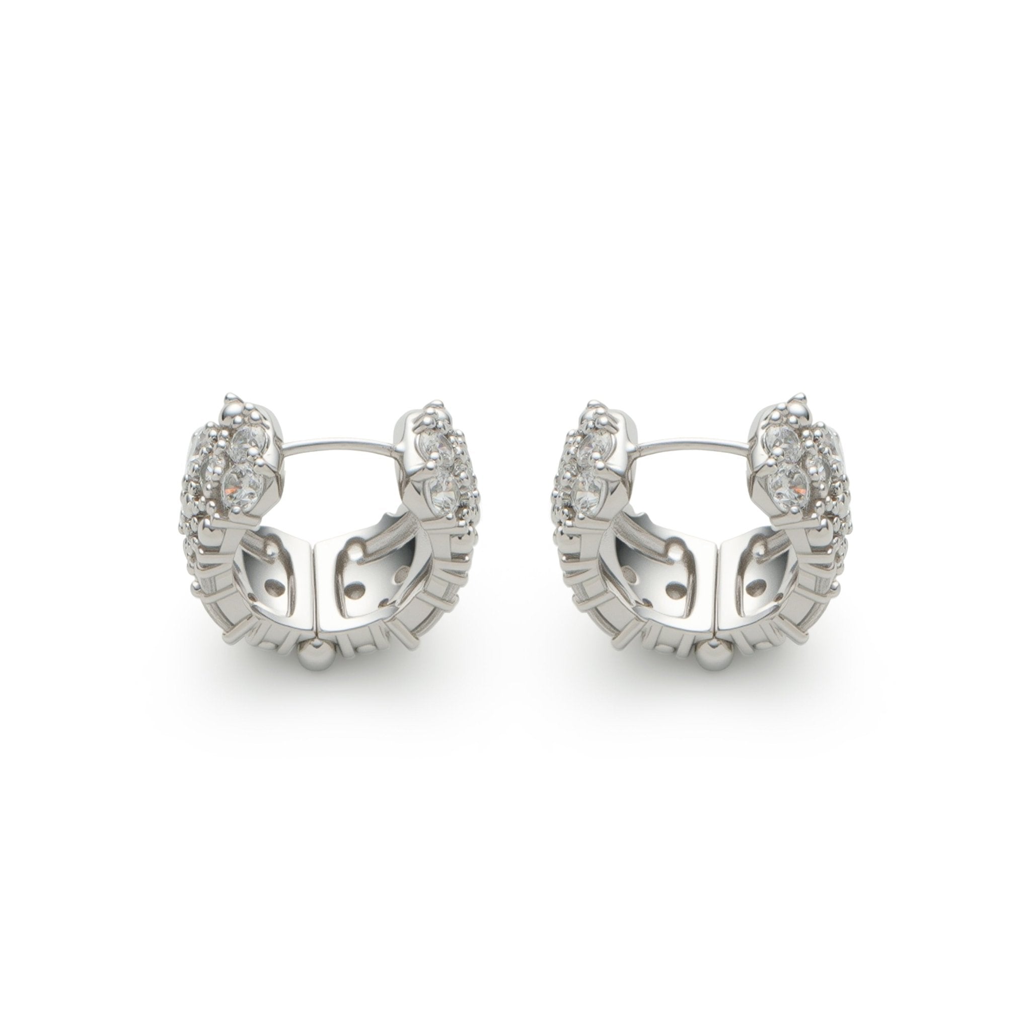 RSNY Crystal Diamond Earrings - R2218A