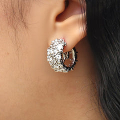 RSNY Crystal Diamond Earrings - R2218A