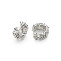 RSNY Crystal Diamond Earrings - R2218A