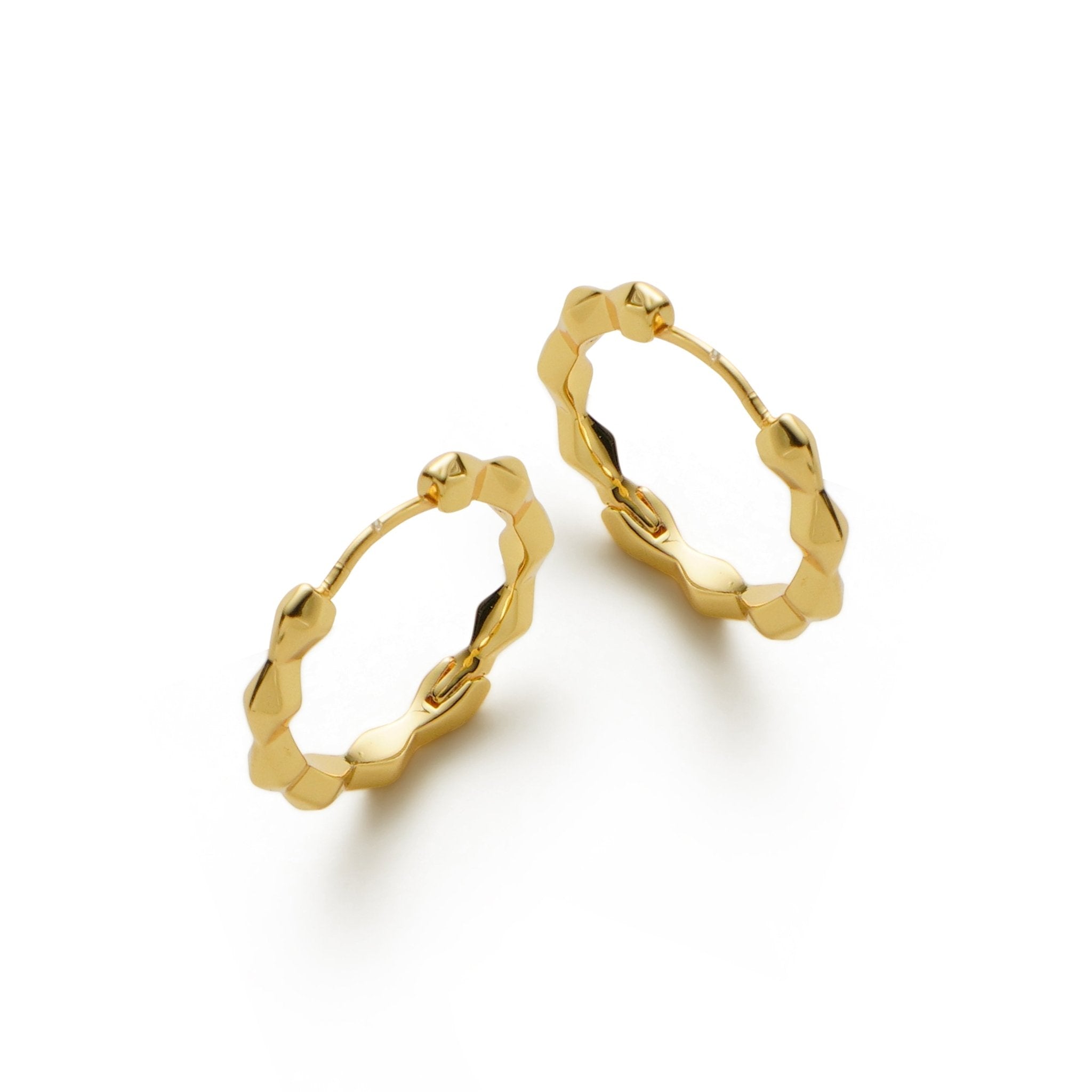 RSNY diamond cut earrings - R2171B