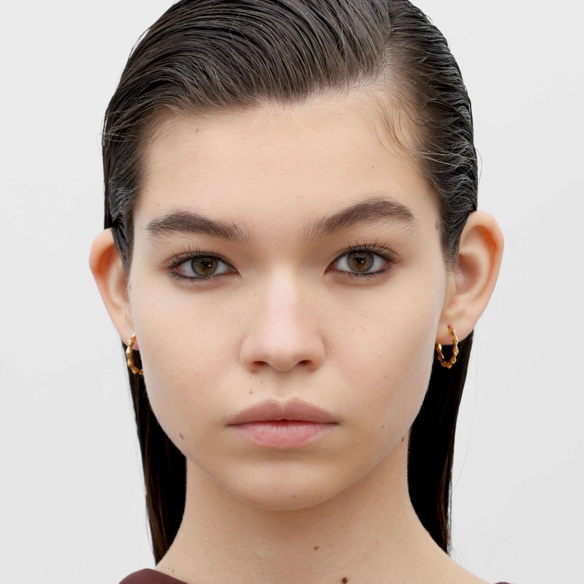 RSNY diamond cut earrings - R2171B