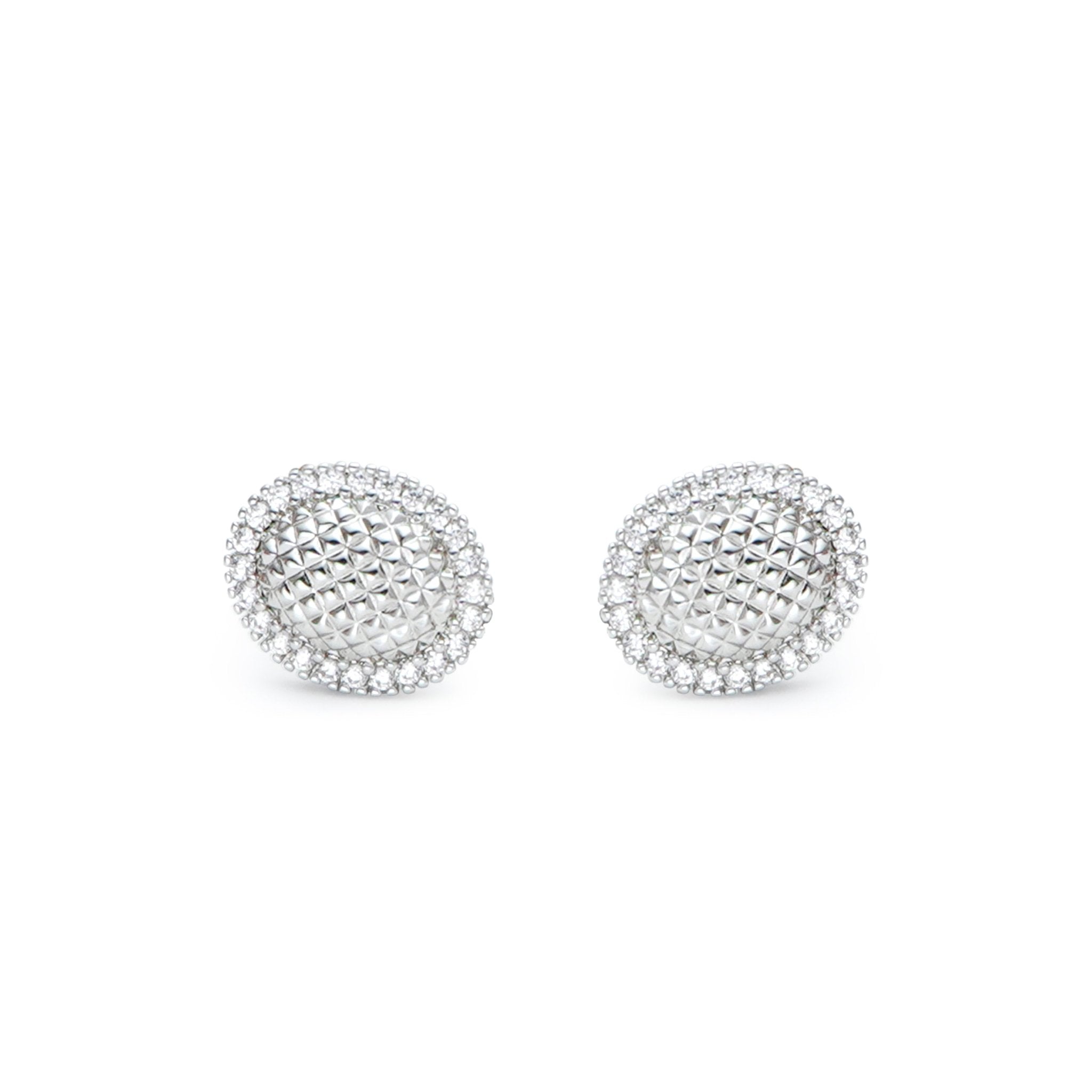RSNY Diamond Egg Earrings - R2042A