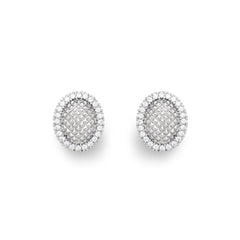 RSNY Diamond Egg Earrings - R2042A