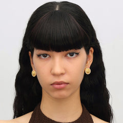 RSNY Diamond Egg Earrings - R2042B