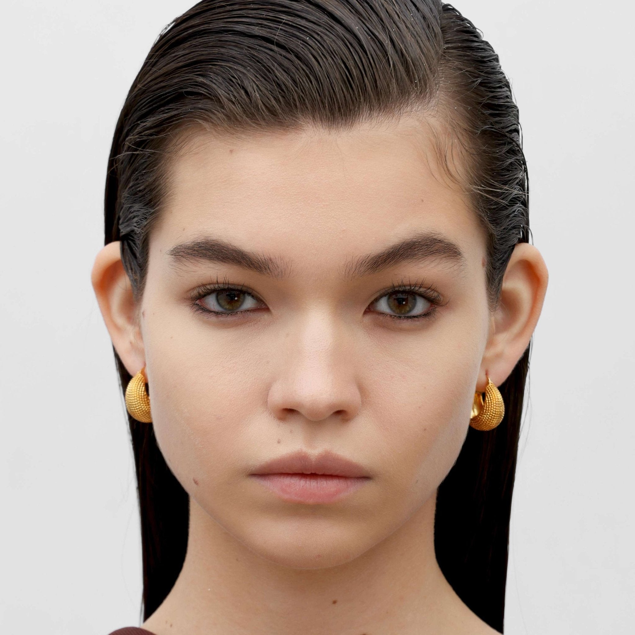 RSNY Diamond Geometric Earrings - R2080B